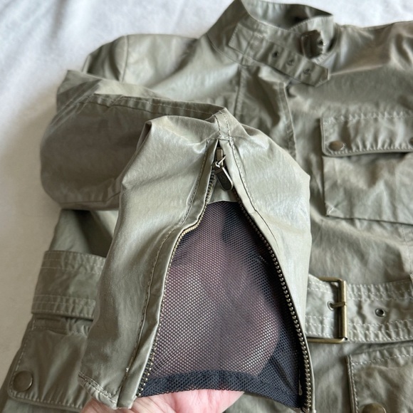 Belstaff Trailmaster Jacket Waxed Cotton Utility Windbreaker Size 40 - Picture 9 of 15